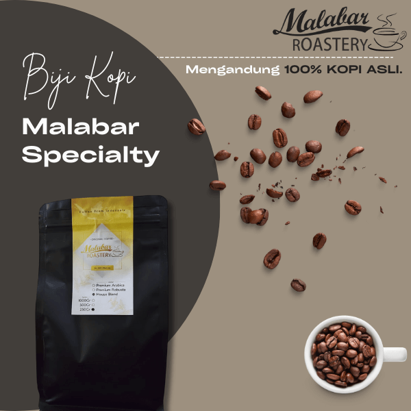 Desain 2 Biji Kopi Malabar Specialty